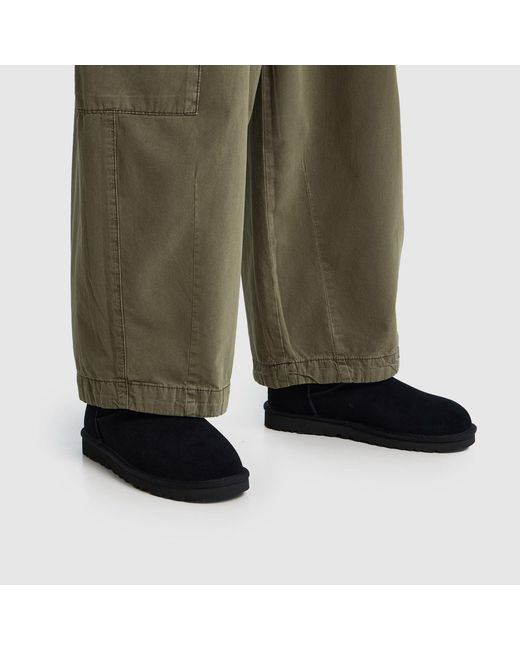 Ugg Black Classic Micro Boots for men