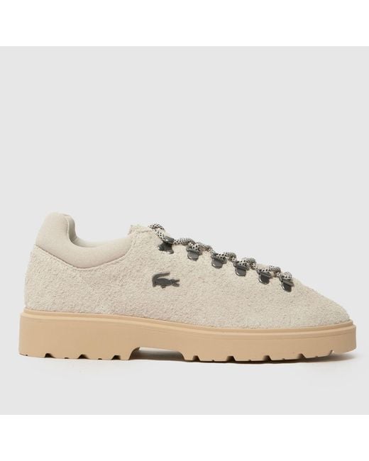 Lacoste Natural Baseshot Winter Trainers