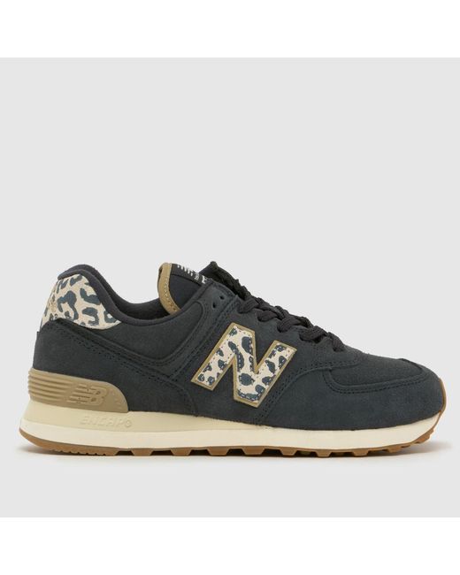 New Balance Blue 574 Trainers