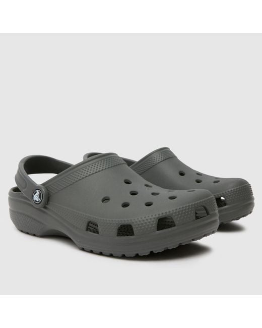 CROCSTM Gray Classic Clog Sandals