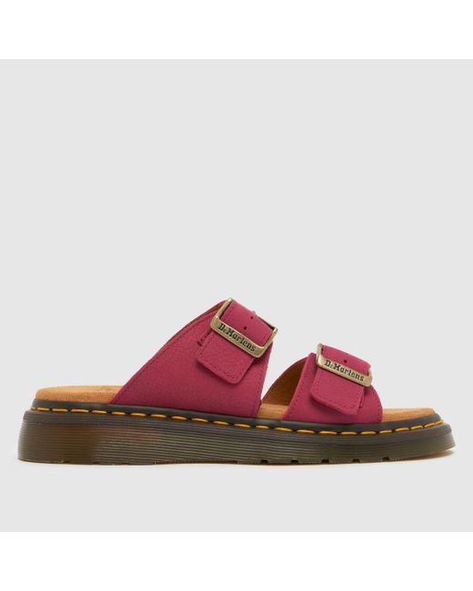 Dr. Martens Red Dr Martens Josef Sandals