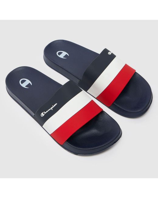 Champion Blue All American Sandals In for men