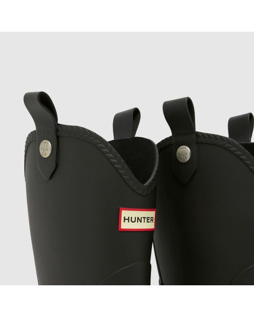 Hunter Black Original Cowboy Boots