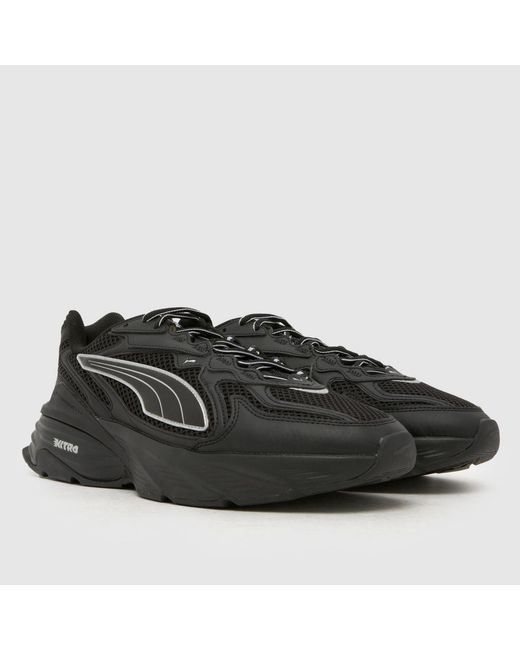 PUMA Black Fade Nitro Trainers for men