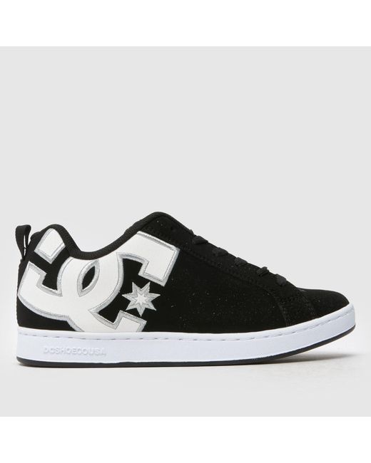 Dc Black Court Graffik Trainers