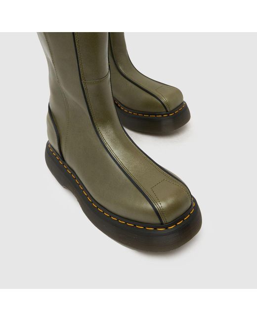 Dr. Martens Green Buzz Hi Boots