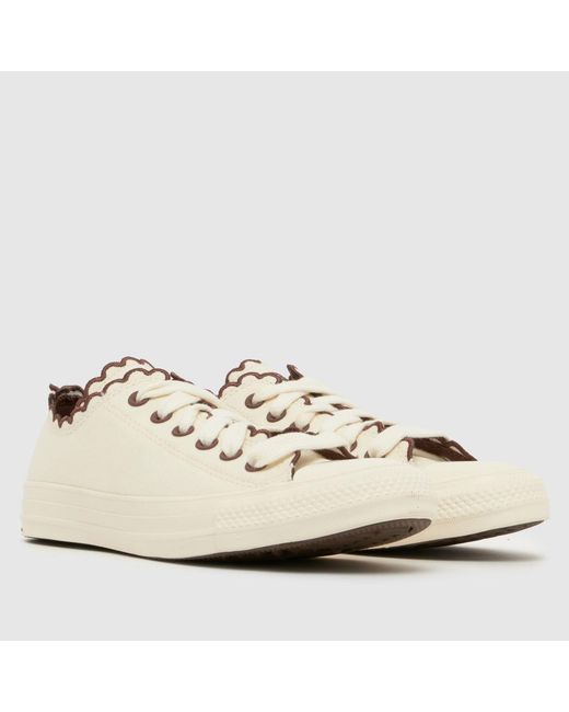 Converse Natural All Star Ox Trainers