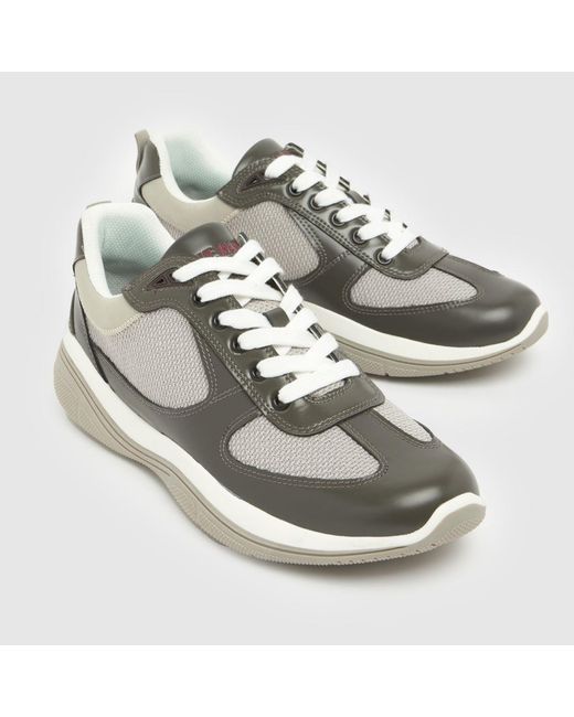 Steve Madden Gray Prevale Trainers for men