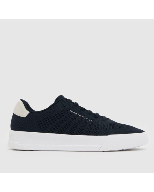 Tommy Hilfiger Blue Court Knit Trainers for men
