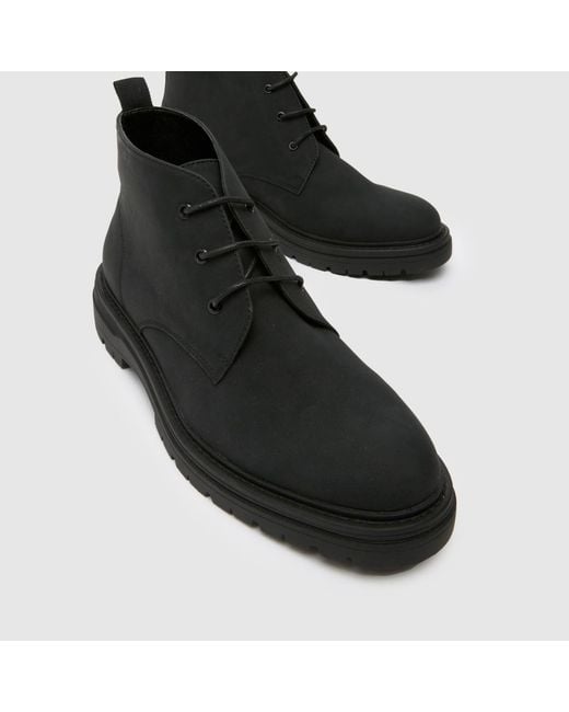 Schuh Black Devin Chukka Boots for men