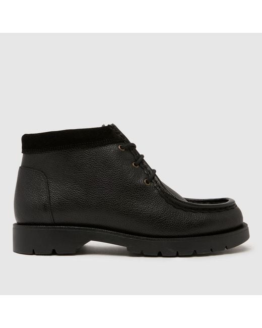 Kleman Black Parure Apron Boots for men