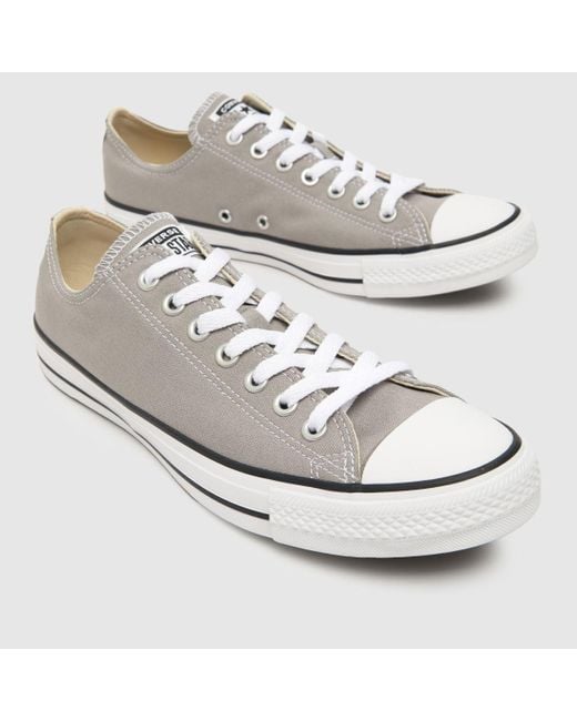 Converse White All Star Ox Trainers In for men