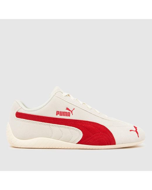 PUMA Red Speedcat Trainers