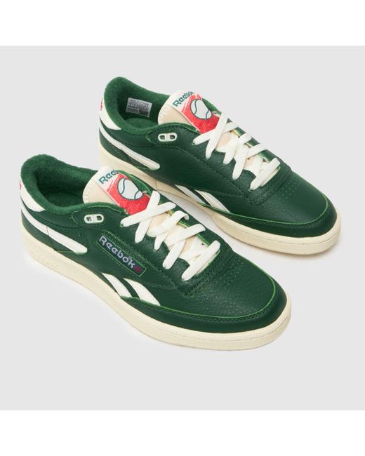 Reebok Green Club C Revenge Vintage Trainers In