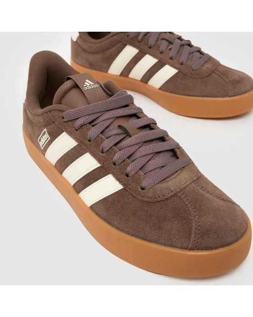 Adidas Brown Vl Court 3.0 Trainers