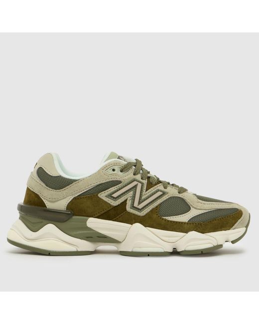 New Balance Green 9060 Trainers