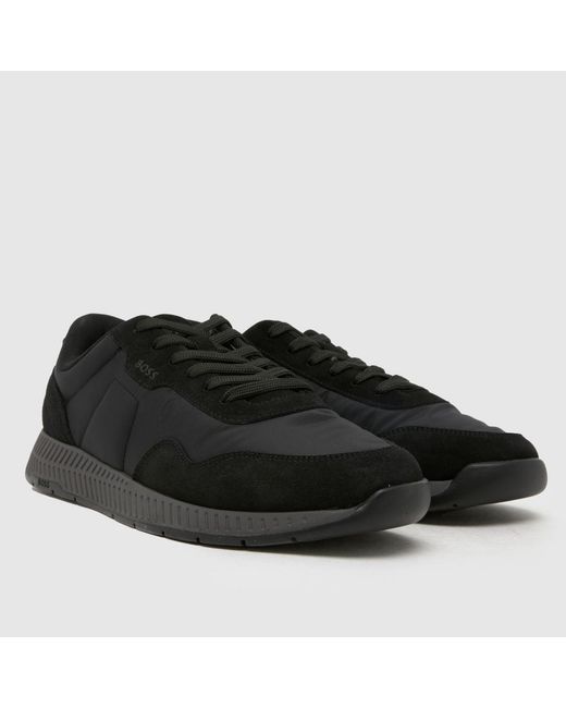Boss Black Titanium Trainers for men