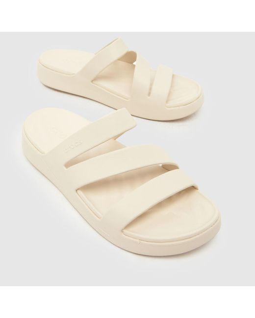 CROCSTM Natural Getaway Strappy Sandals