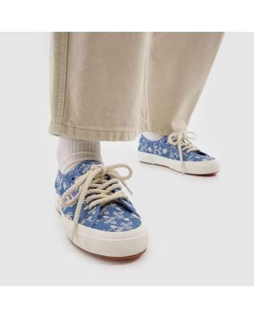 Superga Blue 2750 Sangallo Trainers