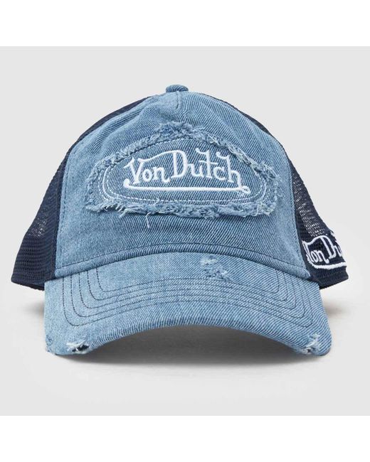 Von Dutch Blue Trucker Cap