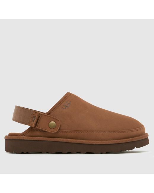 Ugg Brown Goldencoast Clog Sandals for men