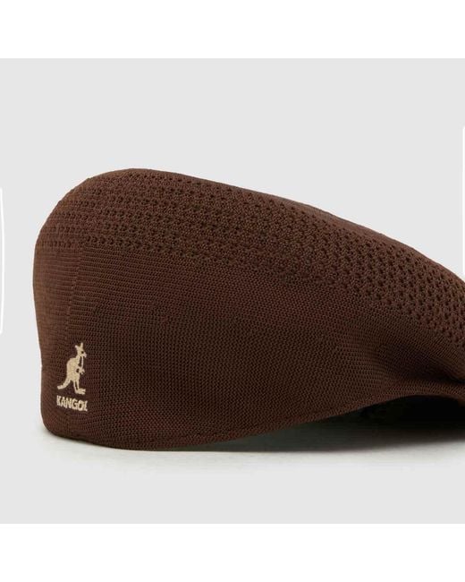 Kangol Brown Tropic 504 Flat Cap