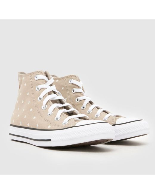 Converse Natural All Star Hi Trainers