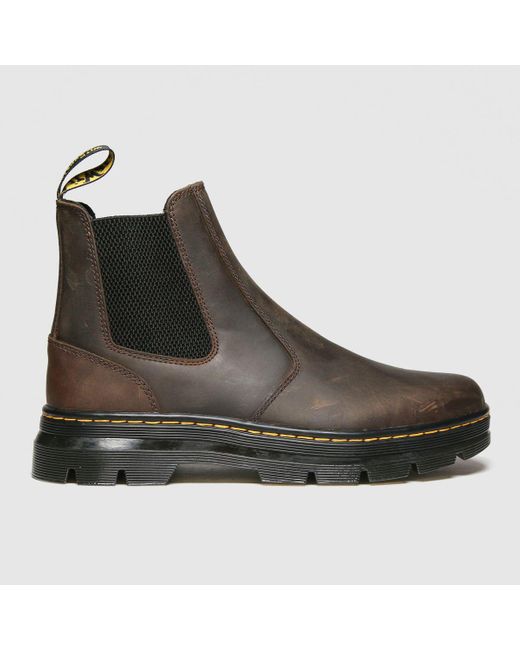 brown 2976 tract chelsea boots