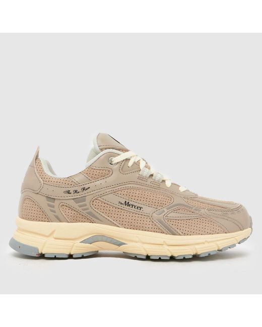 Mercer Natural Re-Run Perforated Trainers