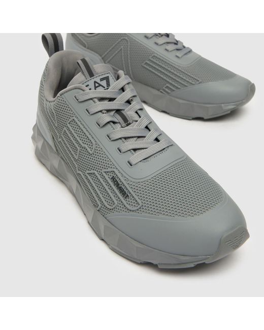 EA7 Gray Ultimate C2 Kombat Sneaker Trainers In for men