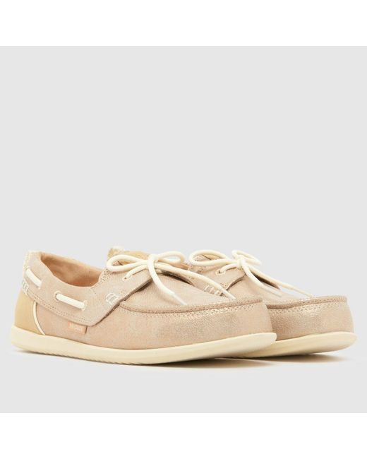 HeyDude Natural Harbor Breeze Lo Trainers