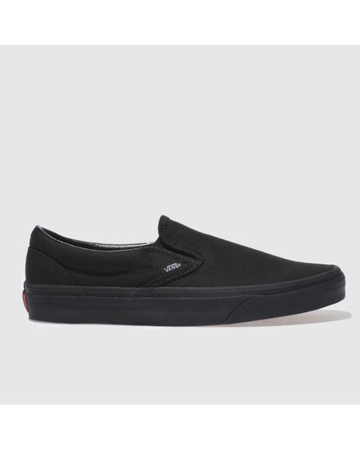 Vans Black Classic Slip On Trainers for men