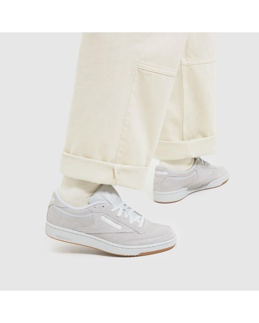 Reebok White Club C 85 Trainers In for men