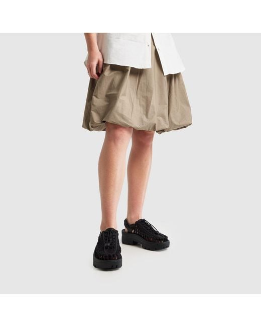 Keen Black Uneek Plt Sandals