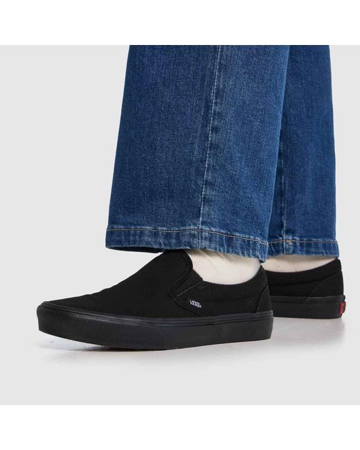 Vans Black Classic Slip On Trainers for men