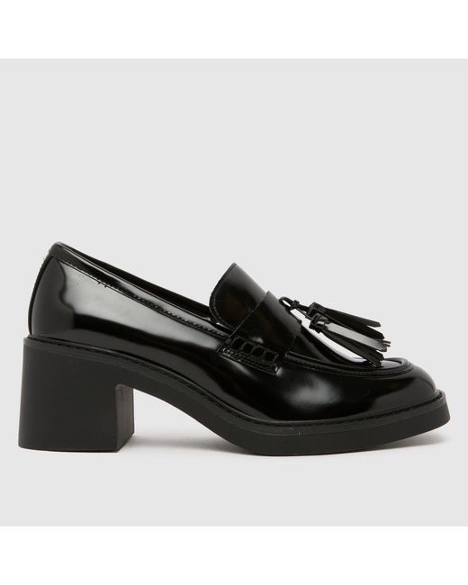 Schuh Black Lovelyn Loafer Flats