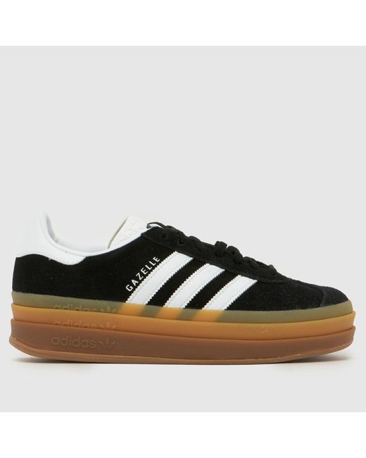 Adidas Black Gazelle Bold Trainers