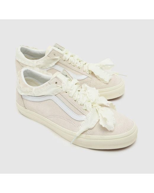 Vans White Old Skool Trainers