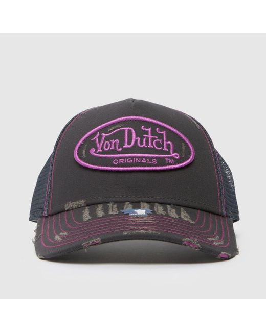 Von Dutch Purple Trucker Kiruna Cap