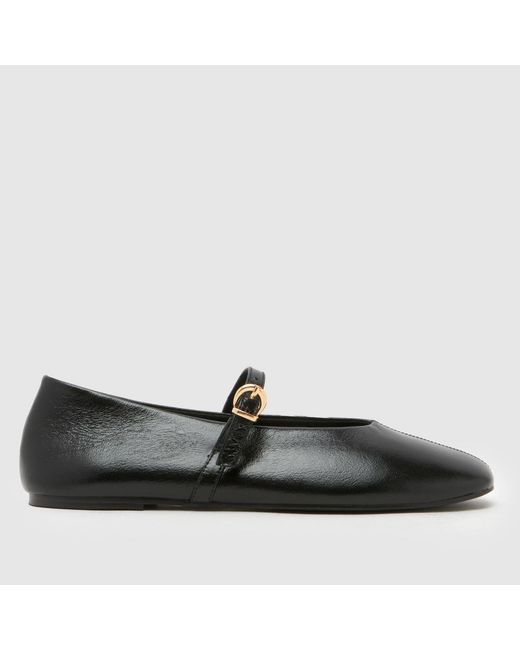 Schuh Black London Ballet Flats