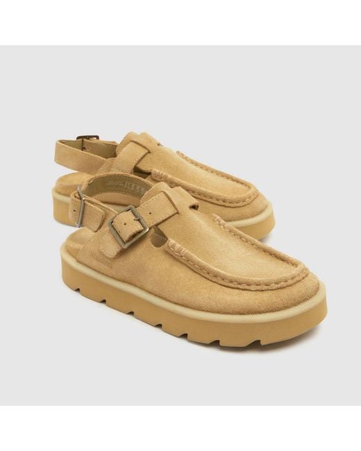Clarks Natural Meare Easy Sandals