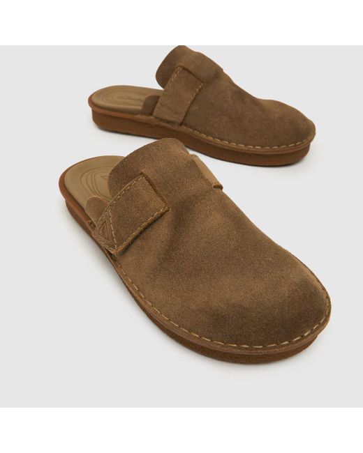 Clarks Brown Litton Sandals In for men