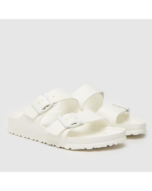 Birkenstock White Arizona Sandals