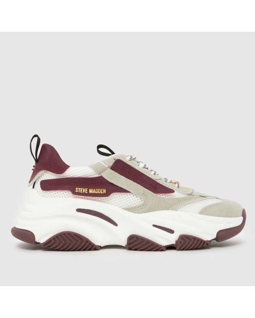 Steve Madden Pink Possession Trainers