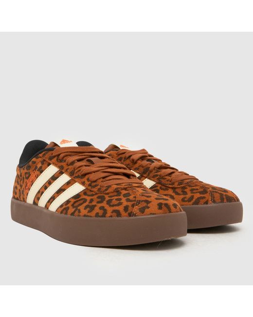 Adidas Brown Vl Court 3.0 Trainers