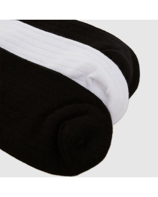 Schuh Black Bow Crew Sock 3Pk