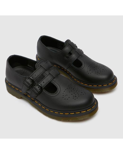 Dr. Martens Black 8065 Mary Jane Flats