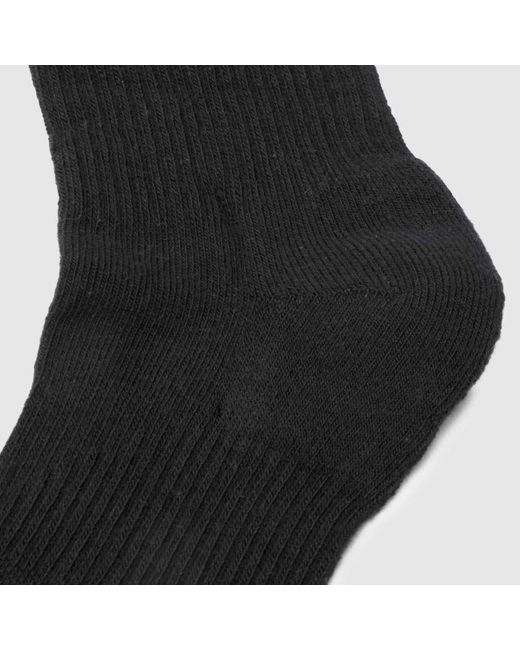 Nike Black Crew Socks 6 Pack