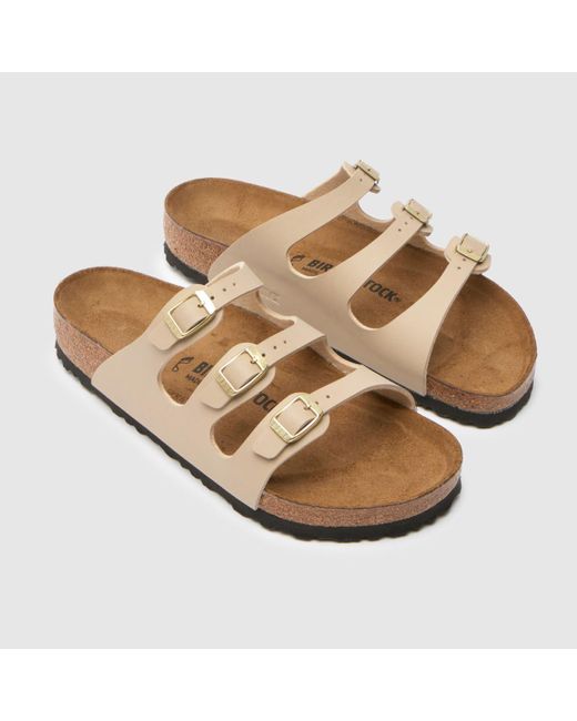 Birkenstock Natural Florida Sandals