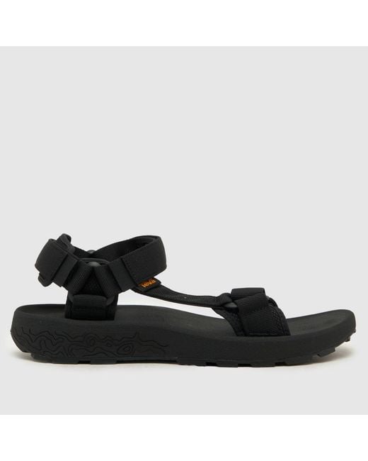 Teva Black Terragrip Sandals for men